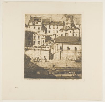 Márnice, Paříž od Charles Meryon