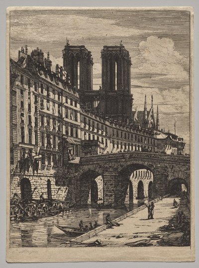 The Petit Pont od Charles Meryon