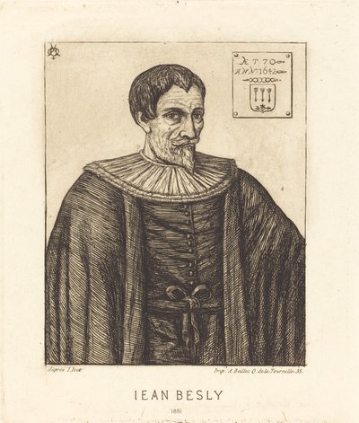 Jean Besly od Charles Meryon after Jaspar Isacsz