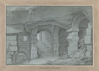 Tvář v Koloseu od Charles-Michel-Ange Challe