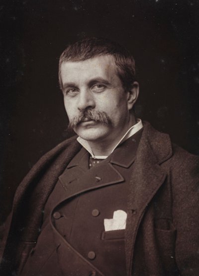 Umělecké a biografické album, 5. ročník, Salon 1885; portrét francouzského malíře Jean-Jules-Antoine Lecomte du Nouÿ (1842-1923) od Charles Michelez