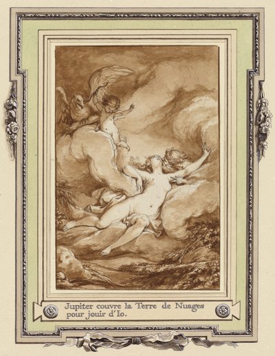Jupiter pokrývá Zemi mraky, aby si užil Io od Charles Monnet