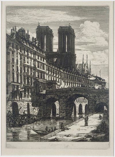 Le Petit Pont od Charles Meryon