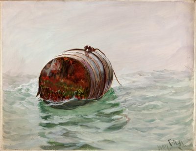 Bójka (barva těla a akvarel na papíře) od Charles Napier Hemy