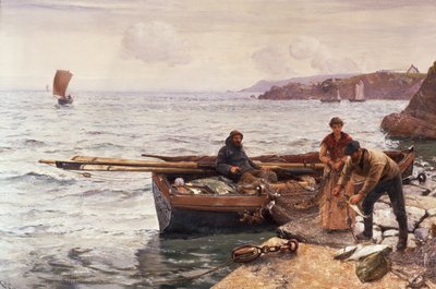 Crabberova návnada od Charles Napier Hemy
