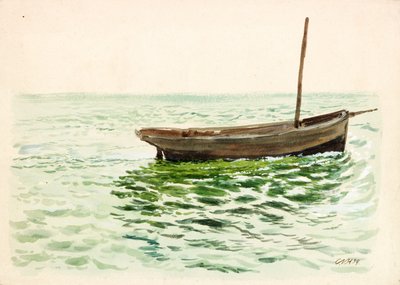 Člun (barva těla) od Charles Napier Hemy