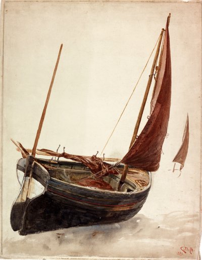 Studie lodi (barva těla) od Charles Napier Hemy