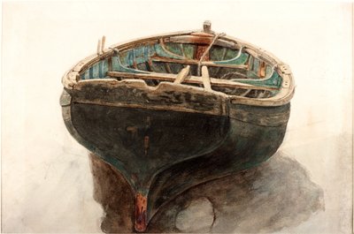 Studie člunu (tužka a akvarel na papíře) od Charles Napier Hemy