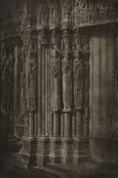 Katedrála v Chartres od Charles Nègre