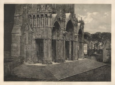 Katedrála v Chartres. Jižní portikus. od Charles Nègre