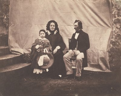 [Rodinná skupina], 1854. od Charles Nègre