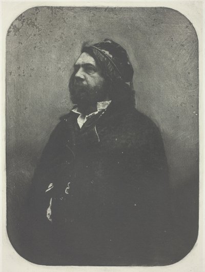 Portrét Theophila Gautiera po Nadarovi, c. 1857, vytištěno 1982. od Charles Nègre