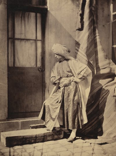[Autoportrét ve východním kroji], 1855-60. od Charles Nègre