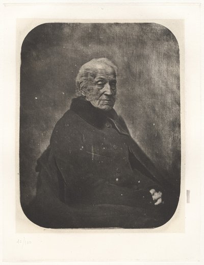 Talíř X – Portrét prince Adama Georgese Czartoriského, po Nadarovi (Platík X – Portrét prince Adama Georgese Czartoriského, Nadar) od Charles Nègre, Nadar, André Jammes