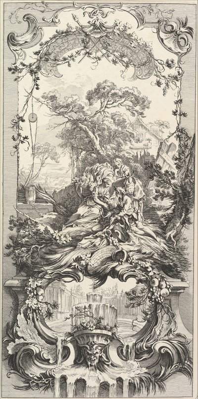Triomphe de Pomone Triumph of Pomona, 18. století. od Charles Nicolas Cochin