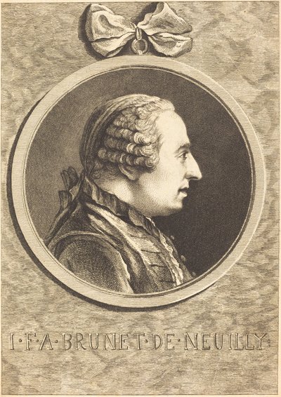 Bruneta z Neuilly od Charles Nicolas Cochin II