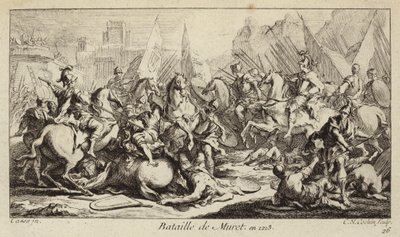 Bitva u Muretu, Francie, křížová výprava Albigenských od Charles Nicolas II Cochin