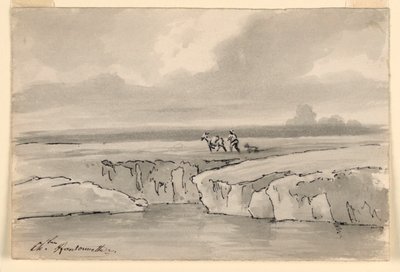 Krajina od Charles Nicolas Ransonnette