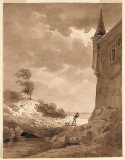 Na Pobřeží od Charles Nicolas Ransonnette