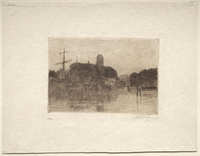 Dordrecht od Charles Nicolas Storm van 