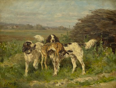 Konec lovu, kolem 1850-897 od Charles Oliver de Penne