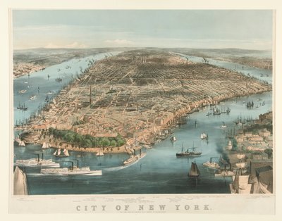 Město New York od Charles Parsons