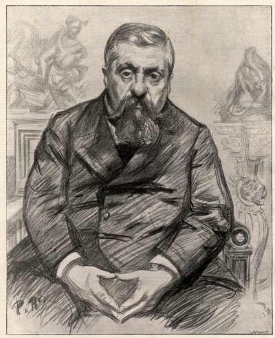 Portrét Charlese Alexandra Dupuye (1851-1923), francouzského státníka. od Charles Paul Renouard