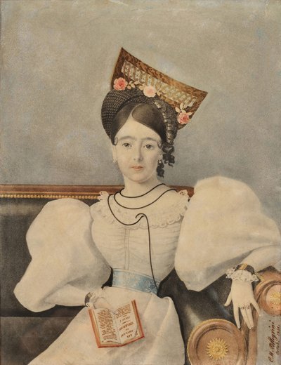 Paní Lucia Carranza de Rodríguez Orey od Charles Pellegrini