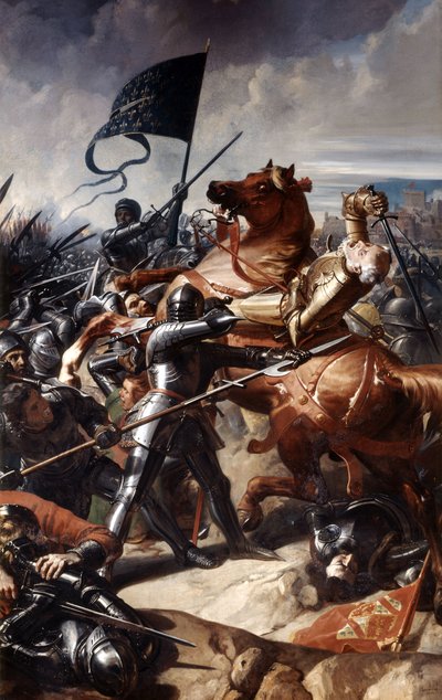 Bitva u Castillonu, 17. července 1453, 1838 od Charles Philippe Lariviere