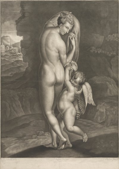 Venuše a Amor od Charles Phillips