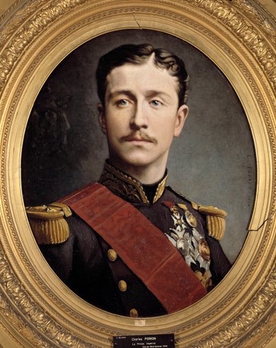 Portrét císařského prince Evžena Ludvíka Napoleona (1856 - 1879), syna Napoleona III. Obraz Charlese Poriona (19. století) od Charles Porion