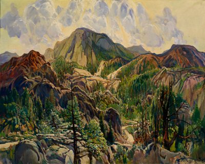 Silnice v Cuyamacas, ca. 1933-1934. od Charles Reiffel