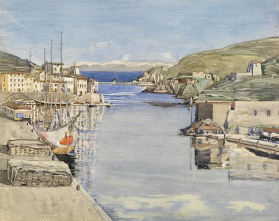 Jižní přístav (akvarel na papíře) od Charles Rennie Mackintosh