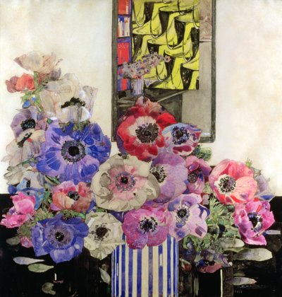 Sasanky, cca 1915-16 (wc a tužka na papíře) od Charles Rennie Mackintosh