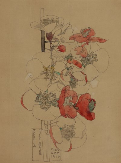 Japonica od Charles Rennie Mackintosh