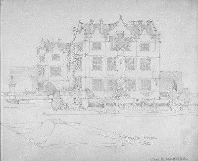 Montacute House, c.1893-1920 od Charles Rennie Mackintosh