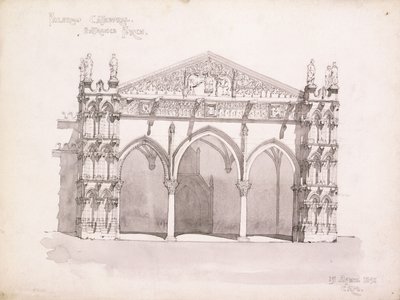 Palermská katedrála, Studovna vstupní verandy od Charles Rennie Mackintosh