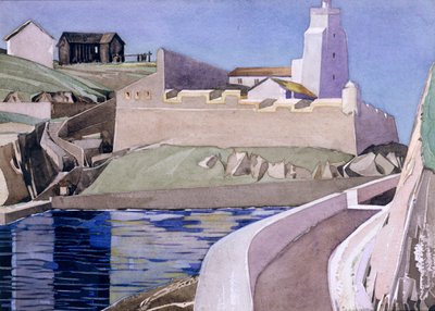 Maják, 1927 (wc nad tužkou na papíře) od Charles Rennie Mackintosh