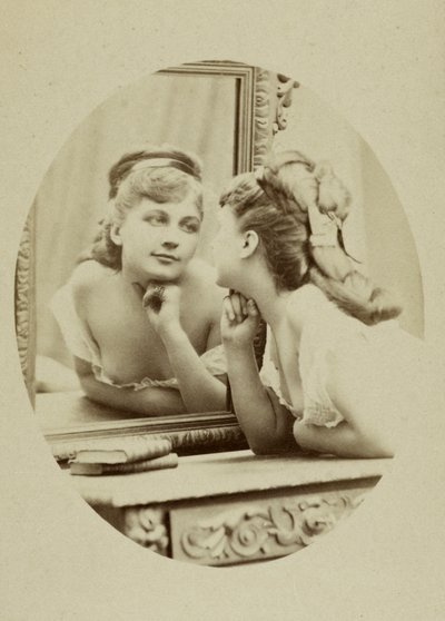 Portrét herečky Henriette Victoire Drouard (1851-1923). od Charles Reutlinger