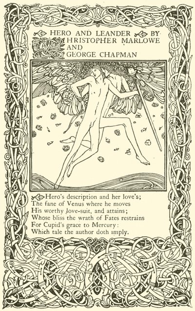 From Hero and Leander (rytina) od Charles Ricketts