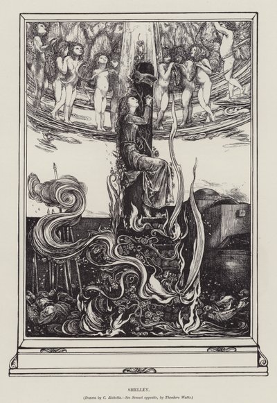 Shelley (litho) od Charles Ricketts
