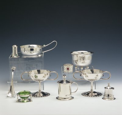 Silverwork, cca 1900-06 (stříbro) od Charles Robert Ashbee