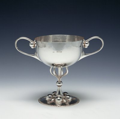 Sporting Cup nebo Sugar Basin, c.1893 (stříbrná) od Charles Robert Ashbee