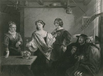 Florizel a Perdita, Zimní pohádka od Charles Robert Leslie