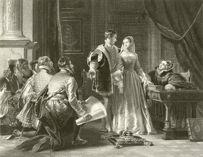 Neochota lady Jane Greyové přijmout korunu od Charles Robert Leslie