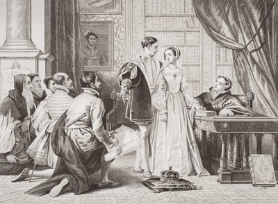 Neochota lady Jane Greyové přijmout korunu, Sion House, 8. července 1553, z 