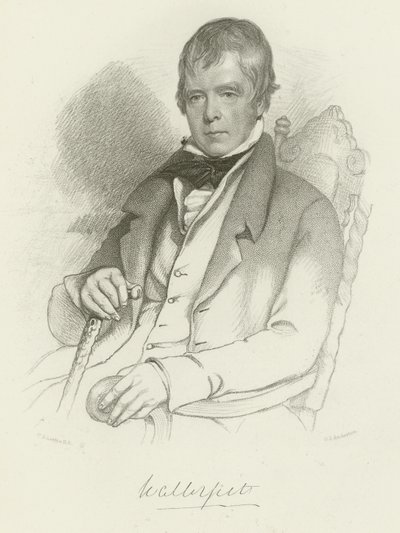 Sir Walter Scott od Charles Robert Leslie