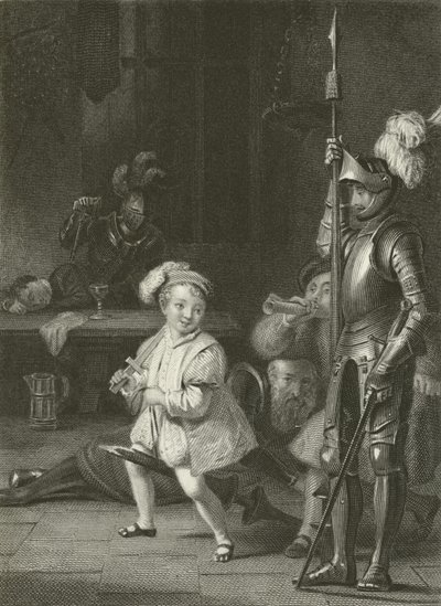 Zámecký sál od Charles Robert Leslie
