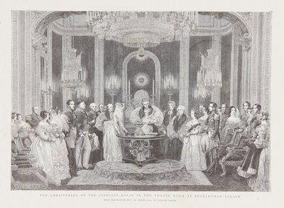 Křtiny Viktorie, princezny královské od Charles Robert Leslie
