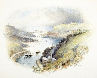 Whitby, Yorkshire (akvarel) od Charles Robertson